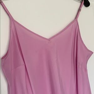 JCrew Pink Silk Cami! Size L